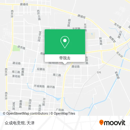 众成电竞馆地图