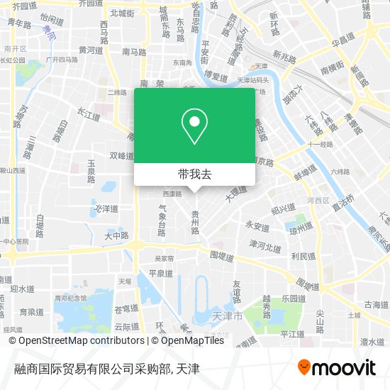 融商国际贸易有限公司采购部地图