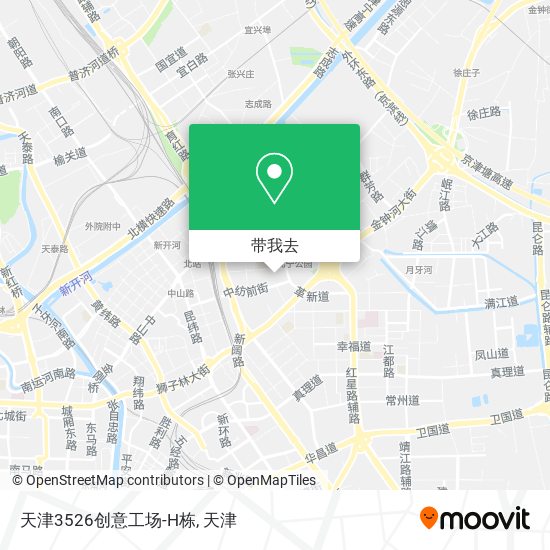 天津3526创意工场-H栋地图