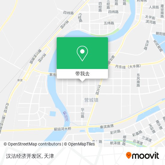 汉沽经济开发区地图