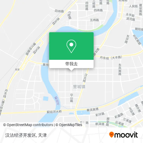 汉沽经济开发区地图