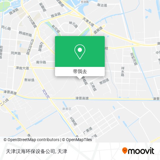 天津汉海环保设备公司地图