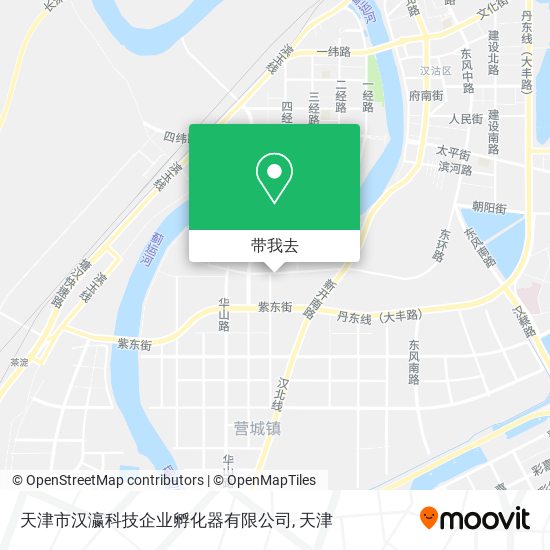 天津市汉瀛科技企业孵化器有限公司地图
