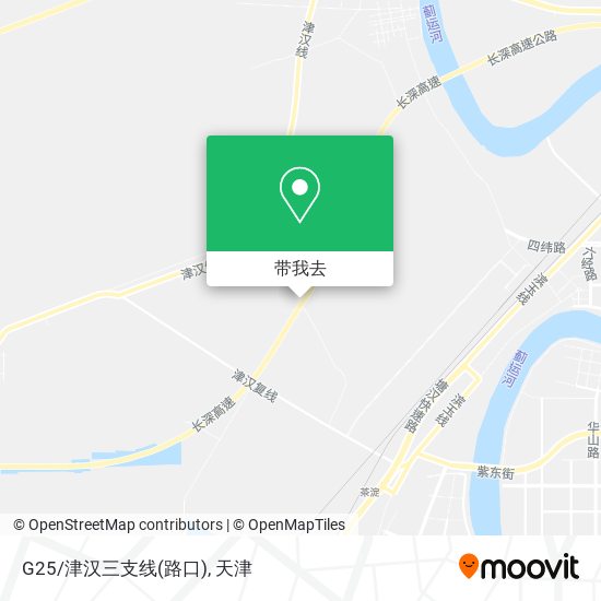 G25/津汉三支线(路口)地图