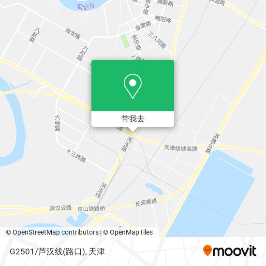 G2501/芦汉线(路口)地图