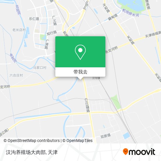 汉沟养殖场大肉部地图