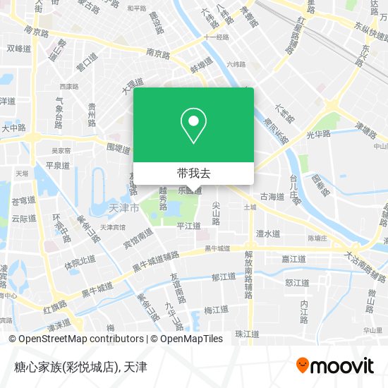 糖心家族(彩悦城店)地图