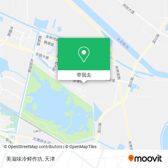 美滋味冷鲜作坊地图