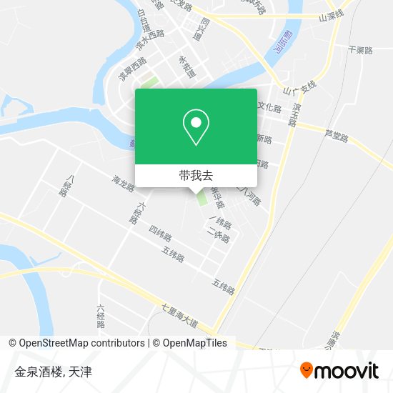金泉酒楼地图