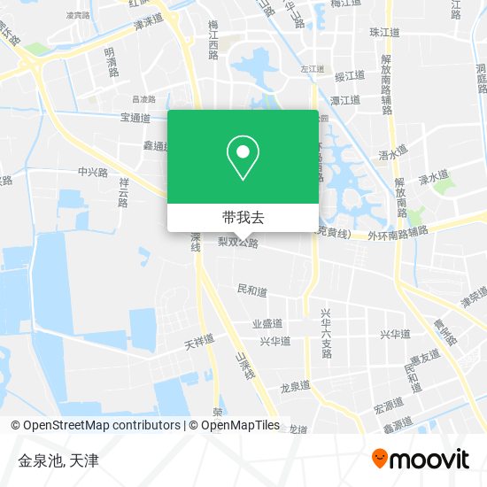 金泉池地图