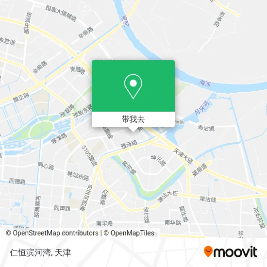 仁恒滨河湾地图