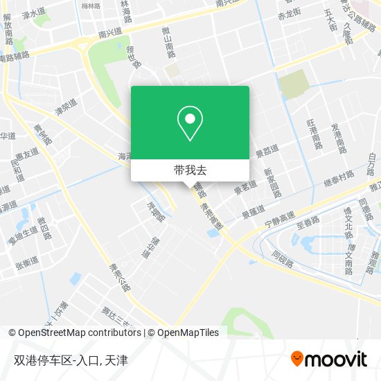 双港停车区-入口地图