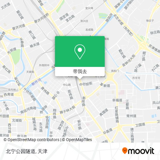 北宁公园隧道地图