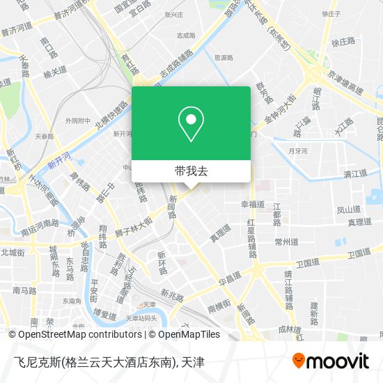 飞尼克斯(格兰云天大酒店东南)地图