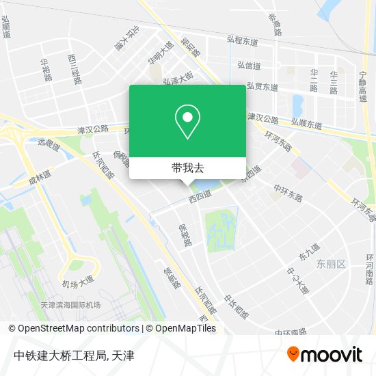 中铁建大桥工程局地图