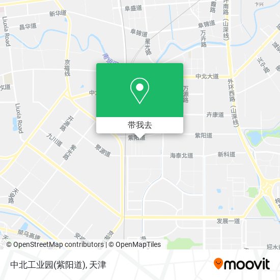 中北工业园(紫阳道)地图