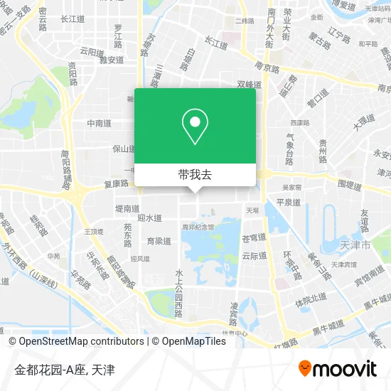 金都花园-A座地图