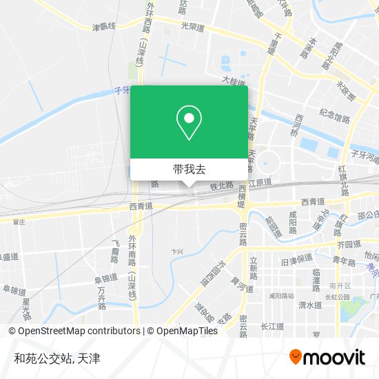 和苑公交站地图