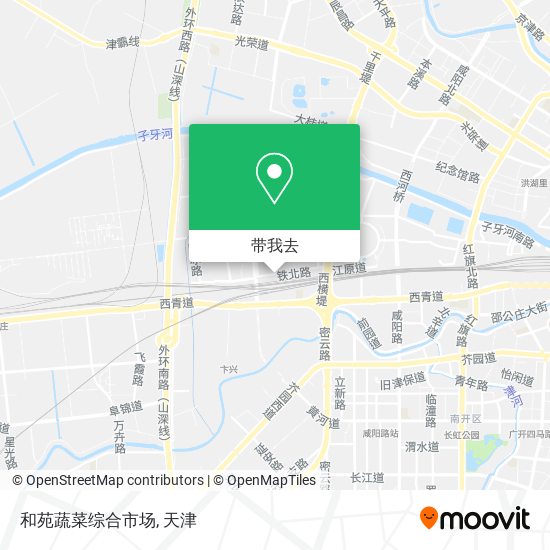和苑蔬菜综合市场地图
