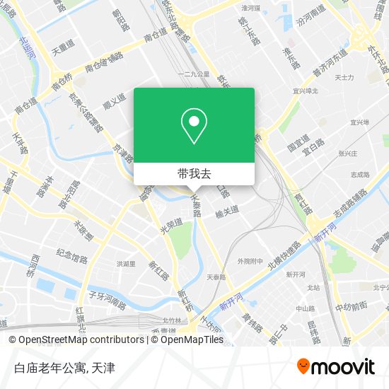 白庙老年公寓地图