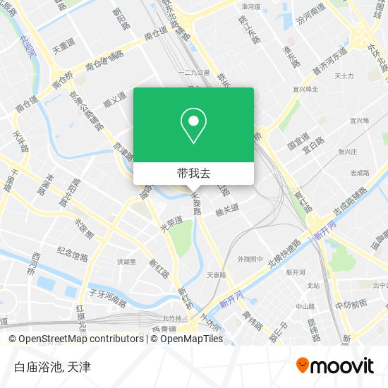 白庙浴池地图