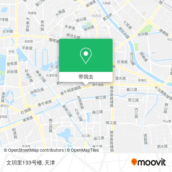 文玥里133号楼地图