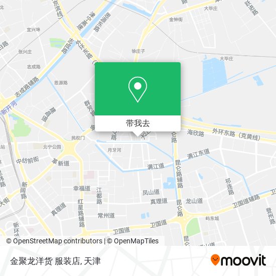 金聚龙洋货  服装店地图