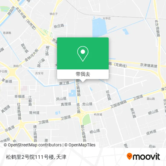 松鹤里2号院111号楼地图