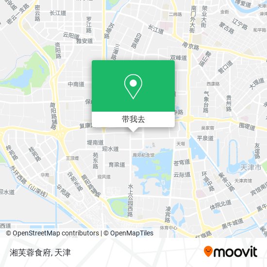 湘芙蓉食府地图