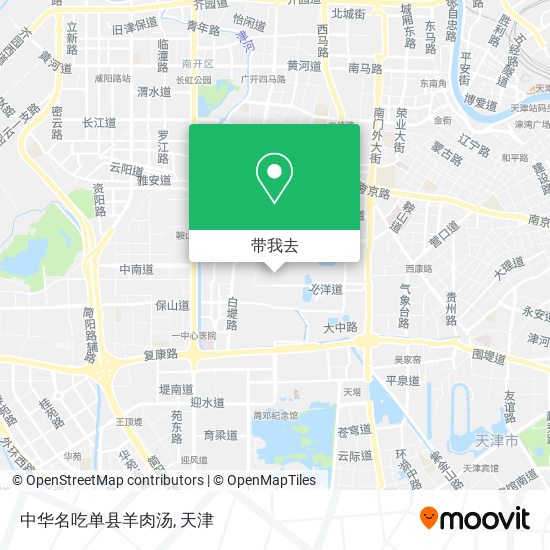 中华名吃单县羊肉汤地图
