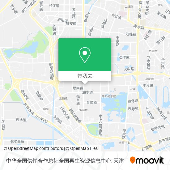 中华全国供销合作总社全国再生资源信息中心地图