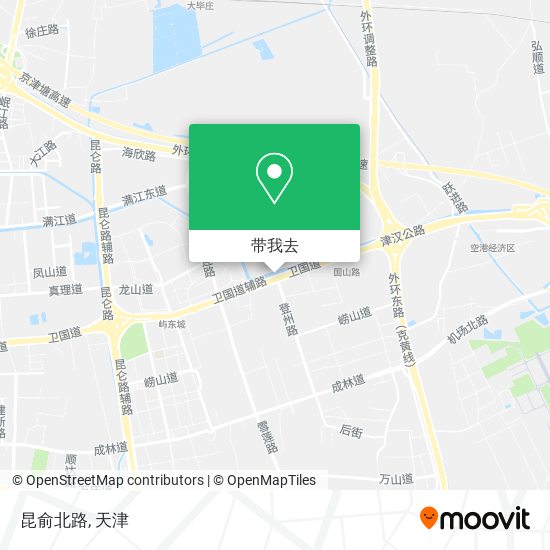 昆俞北路地图
