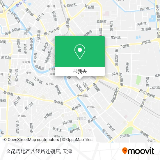 金昆房地产八经路连锁店地图