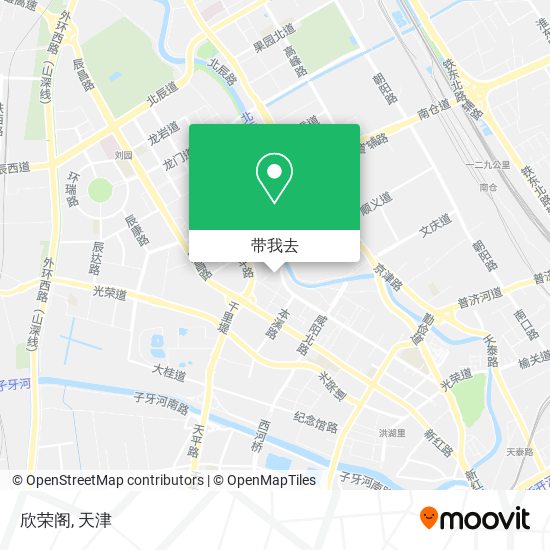 欣荣阁地图