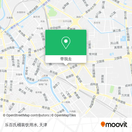 乐百氏桶装饮用水地图