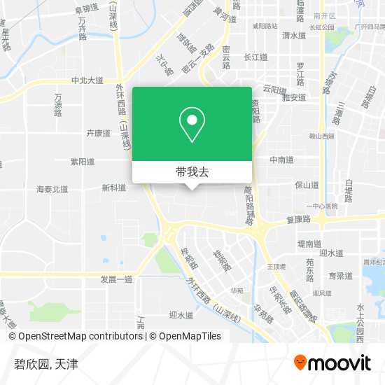 碧欣园地图