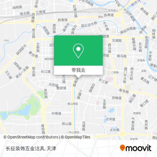 长征装饰五金洁具地图