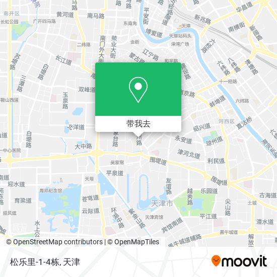 松乐里-1-4栋地图