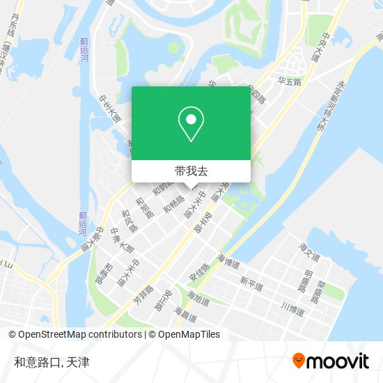 和意路口地图