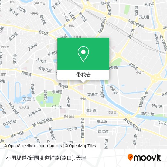 小围堤道/新围堤道辅路(路口)地图