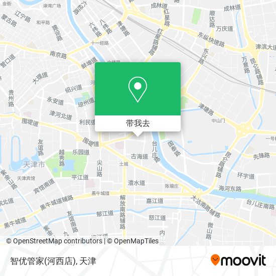 智优管家(河西店)地图