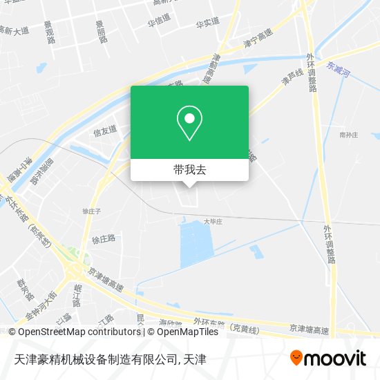 天津豪精机械设备制造有限公司地图