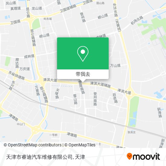 天津市睿迪汽车维修有限公司地图