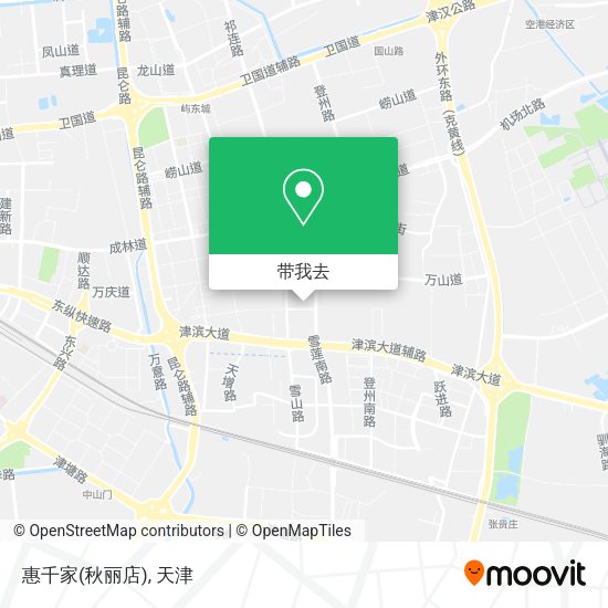 惠千家(秋丽店)地图