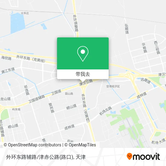 外环东路辅路/津赤公路(路口)地图