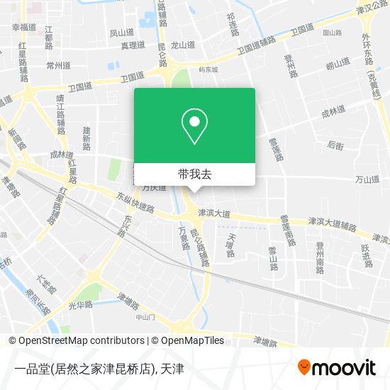 一品堂(居然之家津昆桥店)地图