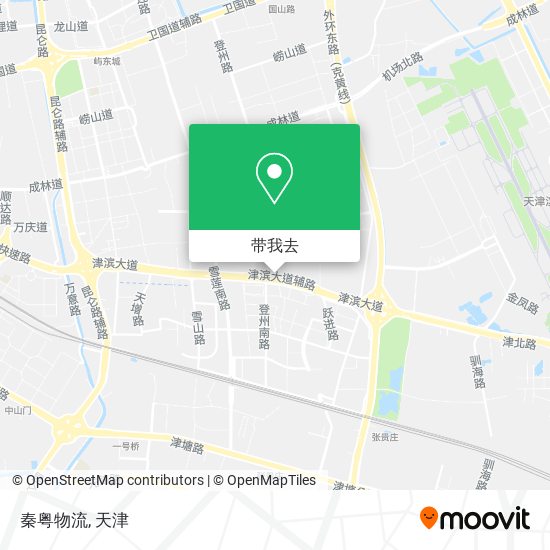 秦粤物流地图