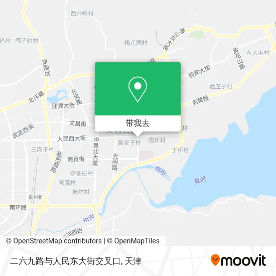 二六九路与人民东大街交叉口地图