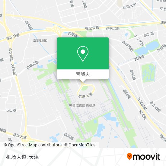 机场大道地图