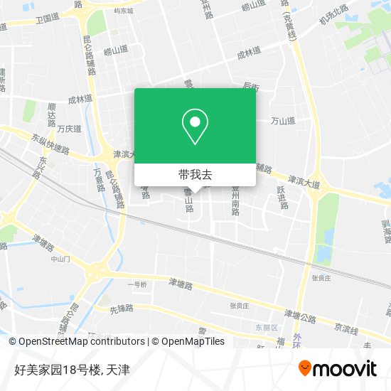 好美家园18号楼地图